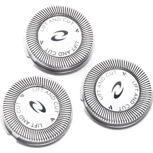 3PCS HQ56 Double Edge Blades One Blade Replacment Safety Razor Disassembly Blades Stainless Steel for Electric Shaving Machines