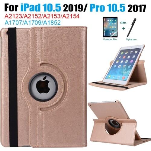 360 Rotating Case for Apple iPad Air 2019 10.5 3 3rd Generation A2152 A2153 A2154 A2132 Pro 10.5 A1701 A1709 Smart Cover Funda