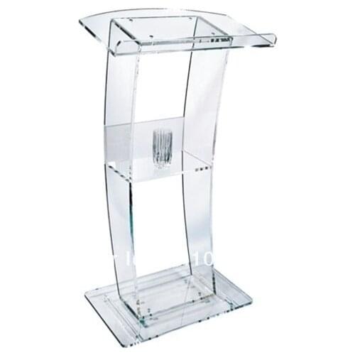 Acrylic Lectern with lots of style at an amazing price pulpit bureau desk podium stand transparent