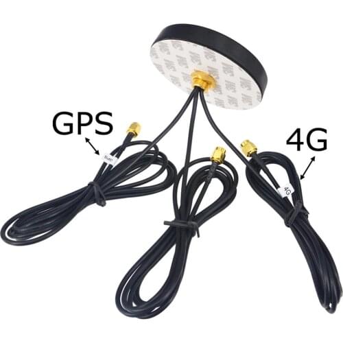 2G 3G 4G LTE Antenna BD GSM GPS Combined Antennas Outdoor Waterproof Combo Mimo Antenna 3.5dbi Dual SMA Male Connector 1.5M