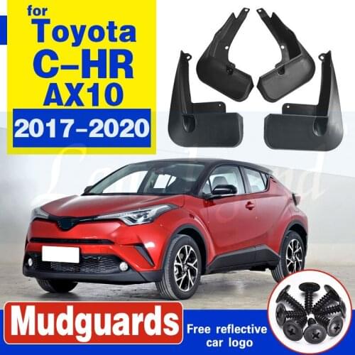 For Toyota C-HR 2017-2020 2019 CHR C HR AX10 Front Rear Mudflap Fender Mudguards Mud Flaps Guard Splash Flap Car Accessories