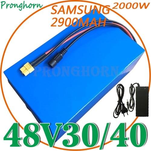 48V 40Ah Lithium Battery 48V 1500W 2000W Electric Bike Battery 48V 10Ah 13Ah 15Ah 20Ah 25Ah 30Ah 35Ah 40Ah Ebike Battery Pack
