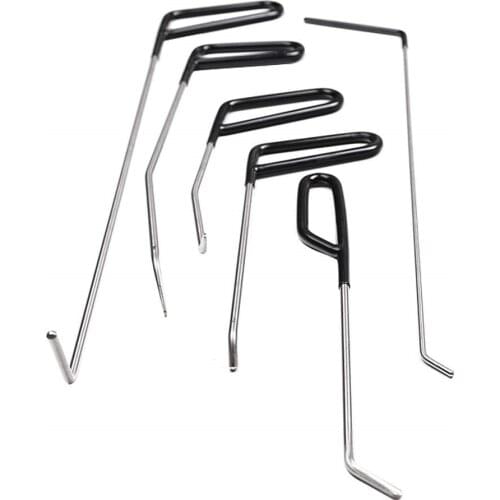 1/3/6 PCS Rods Hand Tools Dent Repair Kit Paintless Dent Removal Puller Sets Car Hail Damage Door Dings Repair