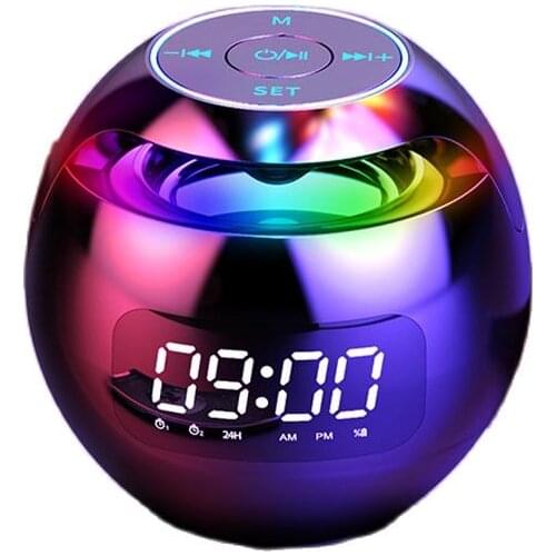 Small Bluetooth-compatible Speaker with Portable Multi-media Function Long Standby and Convenience for Indoor Outdoor Smart Home