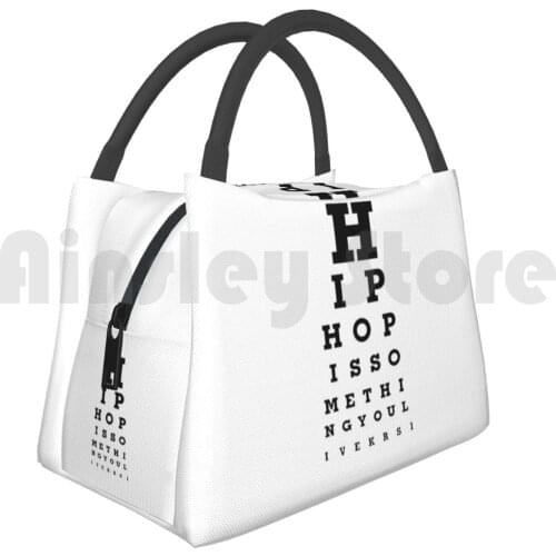 Portable Insulation Bag Hip Hop Live Rap Hip Hop Music Krs One Message Words Truth Meaning Speech
