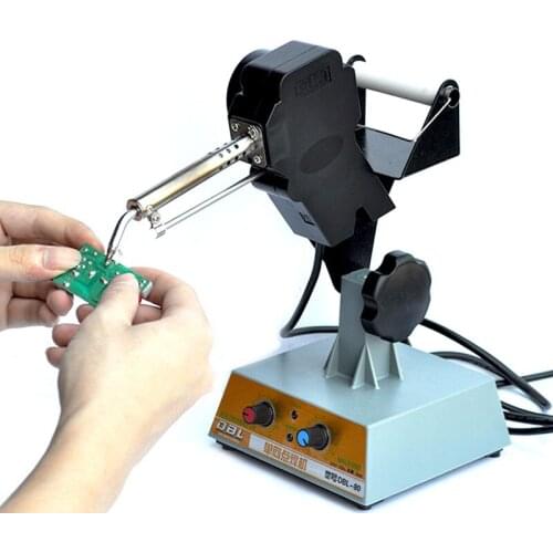 Solder Gun Pedal Soldering Machine Automatic Tin Machine Adjustable Thermostatic Tin Feeding Machine DBL-80