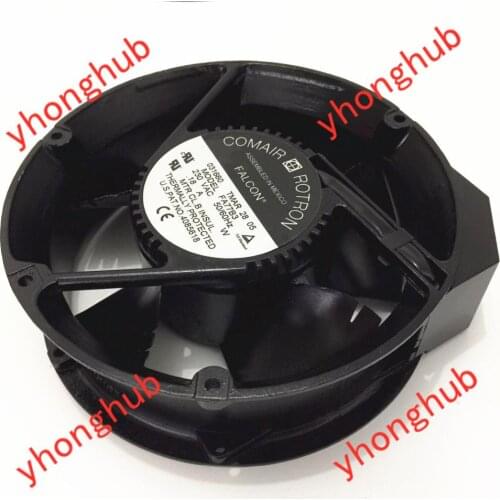 COMAIR ROTRON FA77B3 Server Cooling Fan AC 230V 0.18A 172x172x55mm