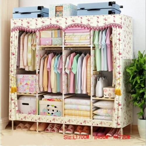 Factory Price Solid Wood Wardrobe length 170 cm