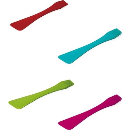 Silicone BBQ Basting Brushe Dual Sided Brush Baking Bakeware Bread Cook Brushes Pastry Oil Non-Stick Kitchen Gadget Baking Tools