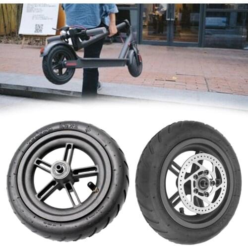Honeycomb Solid Tire Electric Scooter Explosion-Proof Shock Resistant Rubber Tyre Non-Inflated Replace Tire for Xiaomi M365