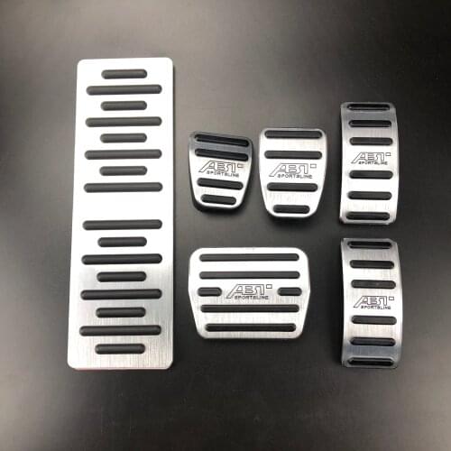 No Drilling Fuel Brake rest Pedal Cover For Volkswagen Passat B5 Beetle Jetta MK1 BORA 1J Golf 2J Lavida For Skoda Rapid RABIA