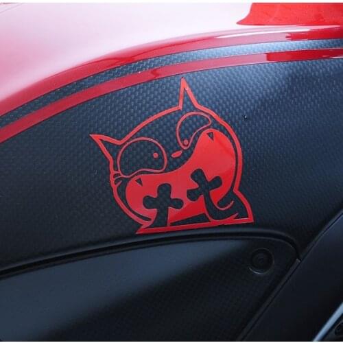 Car Styling Decals Naughty Cat Lovely Mouth Laptop Case Guitar Motorcycle Helmet Vinyl Sticker
