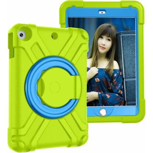 Children Safe Armor Soft Shockproof Silicone+Hard Tablet Case For New IPad 7th Gen Pro 10.2" 2019 Shell Stand Cover Funda+pen