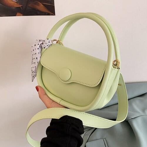 Women Mini Pu Leather Crossbody Bags Solid Color Flap Tote Handbags Female Small Designer Messenger Bag Bow-knot Shoulder Bags