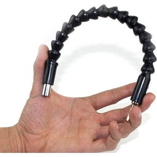 1Pcs Electronics Drill Flexible Shaft Bits Portable Electric Screwdriver Bit Holder Connect Link Power Tools Accessories