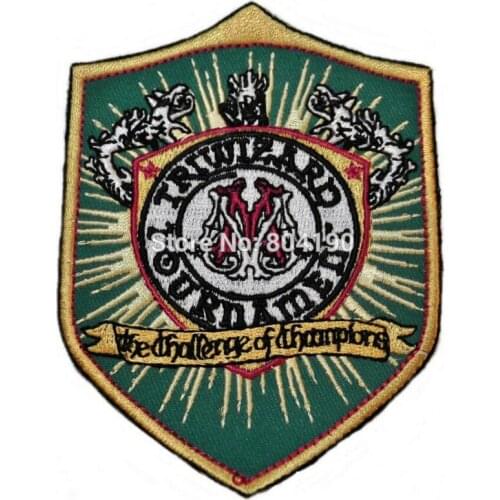 4" TRIWIZARD TOURNAMENT Crest Emblem Embroidered Robe Iron On Patch rock retro applique wholesale