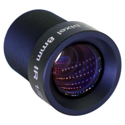 8mm HD lens 1/2 inch 5 million pixel M12 interface machine vision monitoring equipment accessories