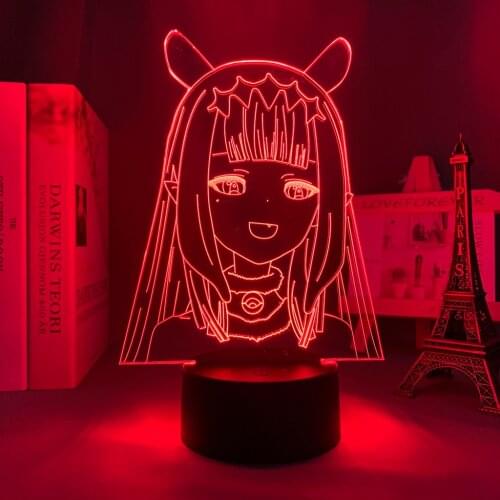 Anime Ninomae Ina Nis Led Light for Bedroom Decor Night Light Kids Children Birthday Gift Manga Ninomae Ina Nis 3d Lamp Bedside