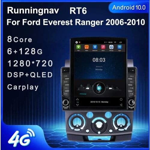 9.7" Android 10.1 For Ford Everest Ranger 2006-2010 for mazda bt 50 Car Radio Multimedia Video Player Navigation GPS RDS 2 din