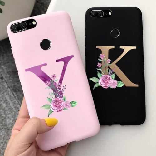 Case For Huawei Honor 9 Lite 9lite Case Silicone Letters CuteTPU Candy Matte Soft Case Funda Coque Honor9 Lite LLD-L21 Bumper