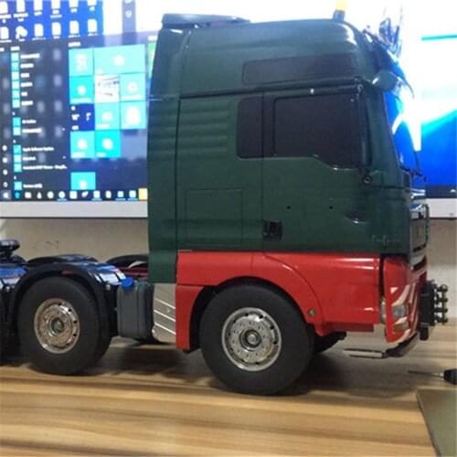 For 1:14 Tamiya Tractor Dump Truck Urea Tank Box Nice Spare Parts Metal Bracket Kit Upgrade Parts