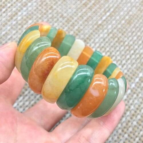 Dongling Jade Jadeite Jade chain bracelet hand and string jewelry for men and women jade gifts free delivery