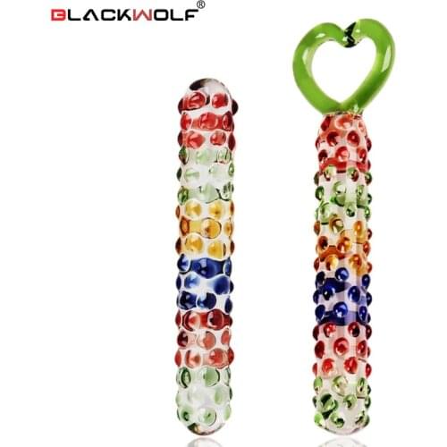 Heart shape ring Pyrex Glass Dildo Crystal fake penis anal butt plug prostate sex toys for women masturbation,dildo sex products