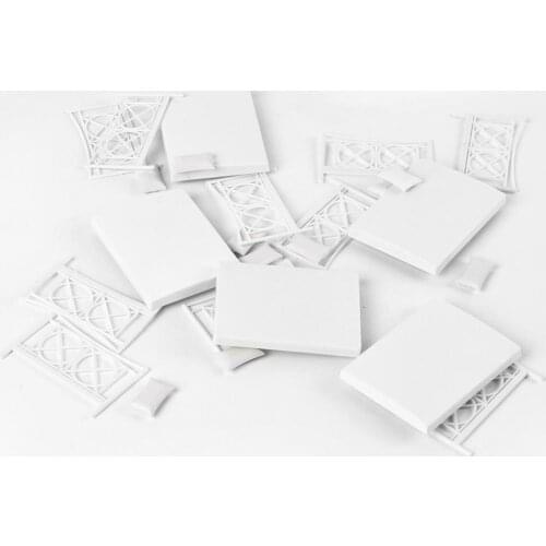 Bedroom Furniture Model Double Bed Sculpture 1/25 G Gauge for Dollhouse