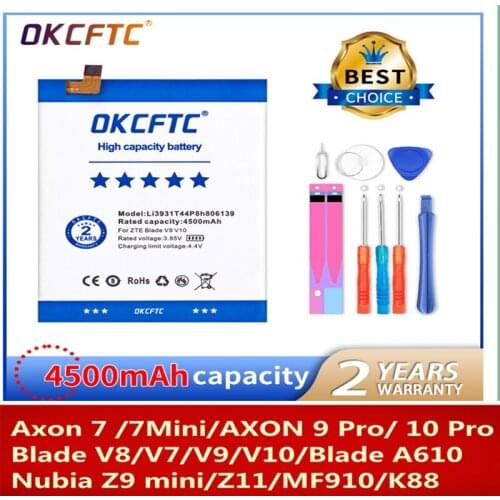 OKCFTC ZTE Blade V9 Phone Batteries