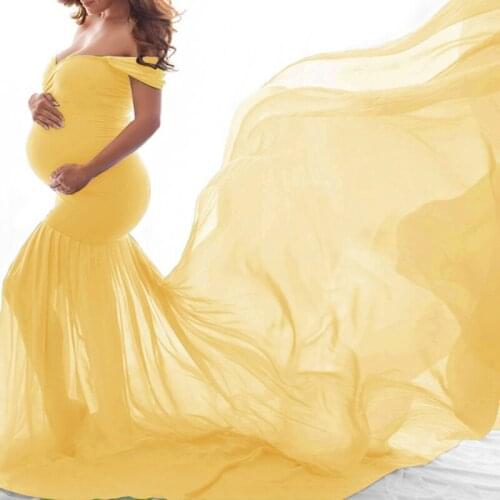 Maternity Photography Maxi Dress Open Slash Neck Lace Pregnancy Photo Shoot Long Dress Photography Outfit Gown Pregnancy Clothes