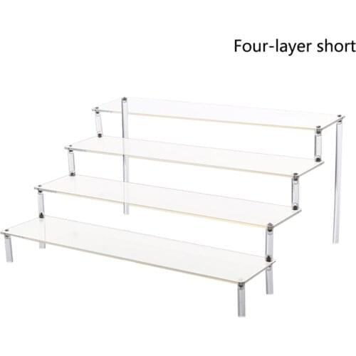 4-Layer Rack Acrylic Jewelry Ladder Display Stand Home Decoration Storage Watch Bracelet Bracelet Stand Jewelry Display Stand