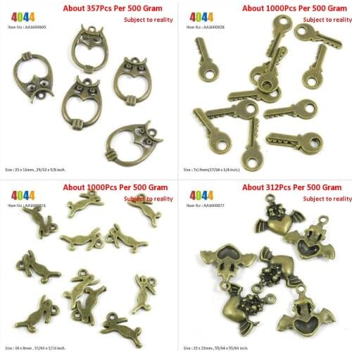Jewelry Making Charms Wholesale Suppliers Owl Skeleton Key Rabbit Hare Easter Love Heart Crown Wings