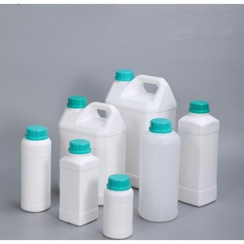 1PCS Empty Round Plastic Bottle with Lid Food Grade Storage Container Good Sealing Lotion Liquid Containers