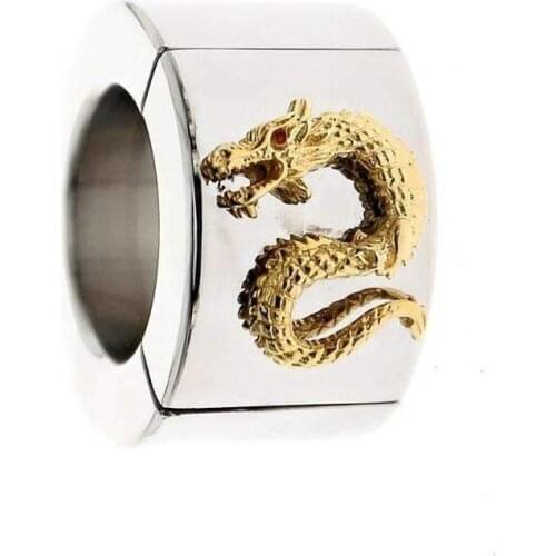 Dragon Magnetic Ball stretcher Metal Scrotum Pendant Testis Weight Cock Ring Penis Restraint cock stretcher BDSM Fetish