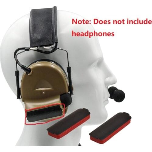 Airsoft outdoor sports military tactical headset comtac i ii headset accessories battery cover