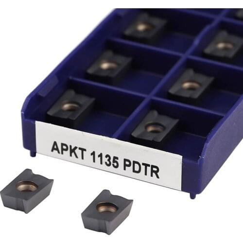 APKT1135 APMT1135 PDTR LT30 High quality 100% original Milling inserts CNC lathe tools Carbide inserts For aluminum processing