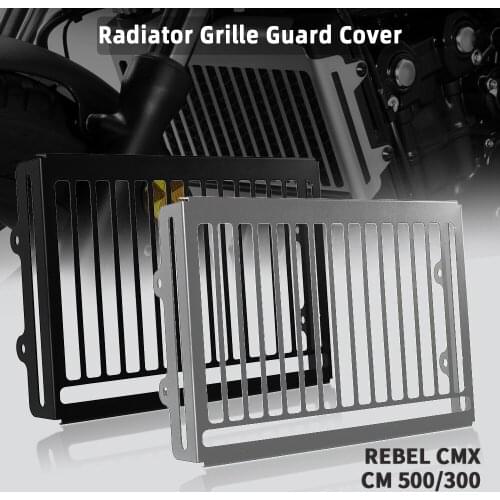 Motorcycle Radiator Grille Cover Guard Protection Net CNC Accessories For Honda Reble 500 300 CMX 500 REBEL 2017 2018 2019 2020