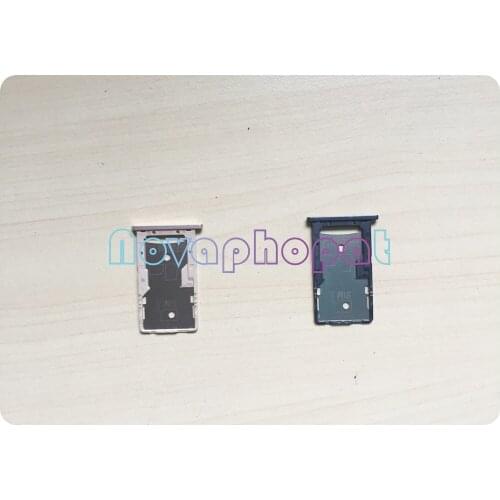 Novaphopat 10pcs/lot Gold/Pink/black For Xiaomi Redmi 4A Hongmi 4A SIM Card Tray Holder Micro SD Slot Socket Adapter Replacement