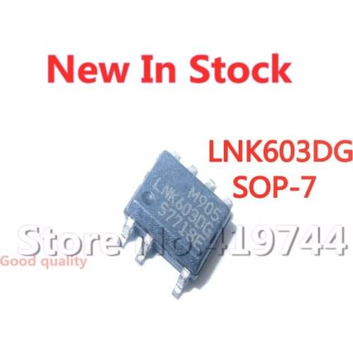 5PCS/LOT LNK603 LNK603DG SMD SOP-7 power management chip In Stock NEW original IC
