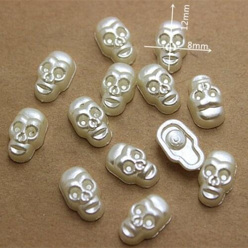 500pcs/lot resin ABS imitation pearls shull designed flat back cabochon craft for DIY scrapbooking,SP034