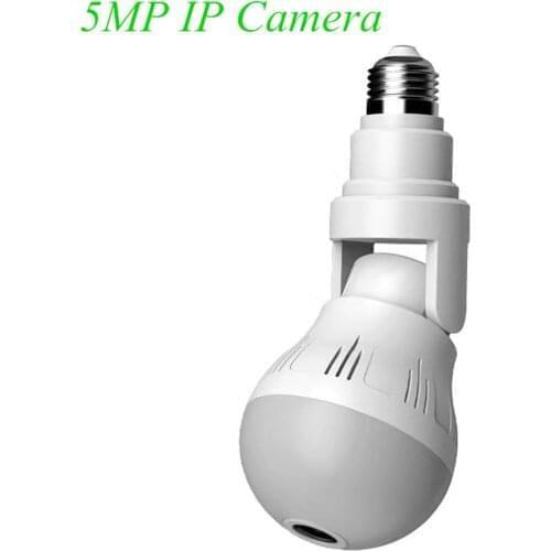 5MP 2560*1920p Super HD 360 Degree Panoramic View Wireless WIFI IP Camera Two Way Intercom Alarm CCTV Camera