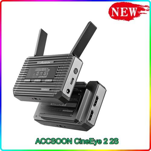 Accsoon CineEye 2 2S Wireless Video Transmitter Receiver 150M Camera Control for 4 Receiver SDI Transmission For Phone iPad New