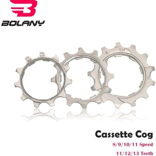 Bolany 1pcs MTB Road Bike Freewheel Cog 8 9 10 11 Speed 11T 12T 13T Bicycle Cassette Sprockets Accessories For SRAM Flywheel