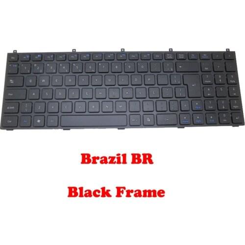 BR Keyboard For CLEVO M980NU MP-08J48PA-4303 6-80-M9800-335-1P 6-79-E5120Q0K-330-P M9800 MP-08J48PA-430 6-80-M9800-334-1 Brazil