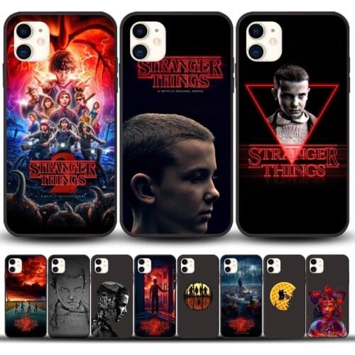 Hit TV Stranger Things Soft silicone TPU Phone Case For iphone 11 Pro Max 6 6s 7 8 Plus SE 2020 X XR Xs Max back Cover Caque