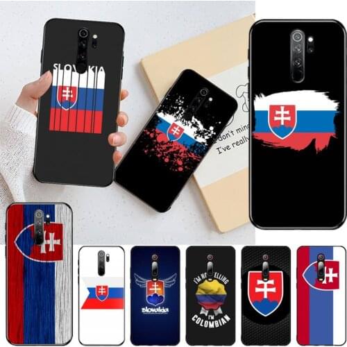 CUTEWANAN slovak Slovakia flag Luxury Unique Design Phone Cover for Redmi Note 8 8A 8T 7 6 6A 5 5A 4 4X 4A Go Pro