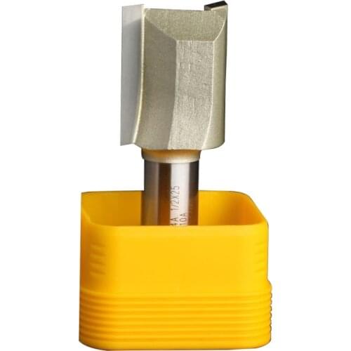 Woodworking Tool Metric Flute Straight Bit Mortising With Gullet Router Bit - 1/2*25mm - 1/2" Shank - Arden A0114538