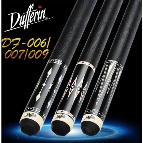 DUFFERIN Pool Cue 12.75mm Tip Hard Maple Shaft High-end Lizard Wrap Professional Cue Stick High Quality Billar Cues Newly 2019