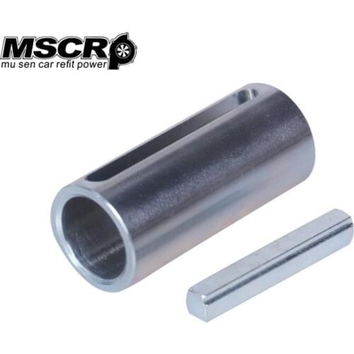 3/4" to 1" inch w/Step Key COLD ROLLED STEEL Gas Engine Pulley Crank Shaft Sleeve Adapter Predator