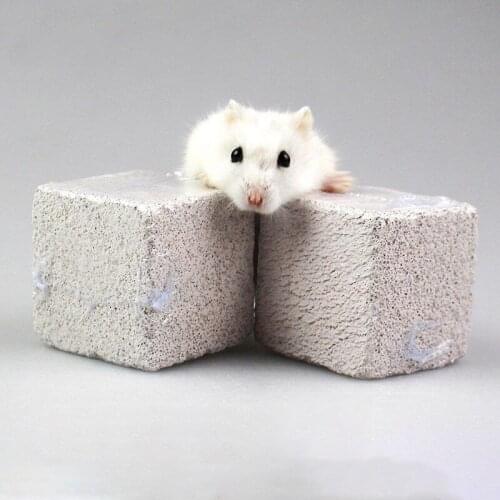 Hamster Molar Stone Volcanic Natural Mineral Rabbit Chinchilla Guinea Pig Molar Teeth Dental Care Chew Toy Small Pets Supplies